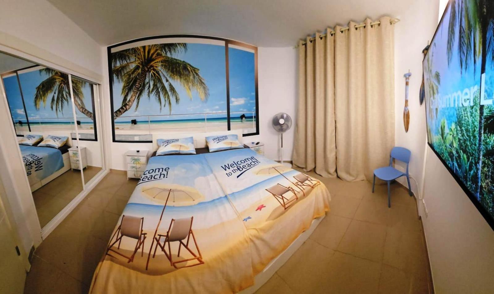 Blue Bay Paradise - Beach Front Apartment With Sea View Playa Paraiso  Extérieur photo